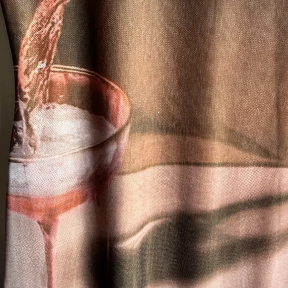 ANOTHER GIRL + LISA SAYS GAH! - Cherry Martini Mesh Midi Dress - Picture 7 of 11